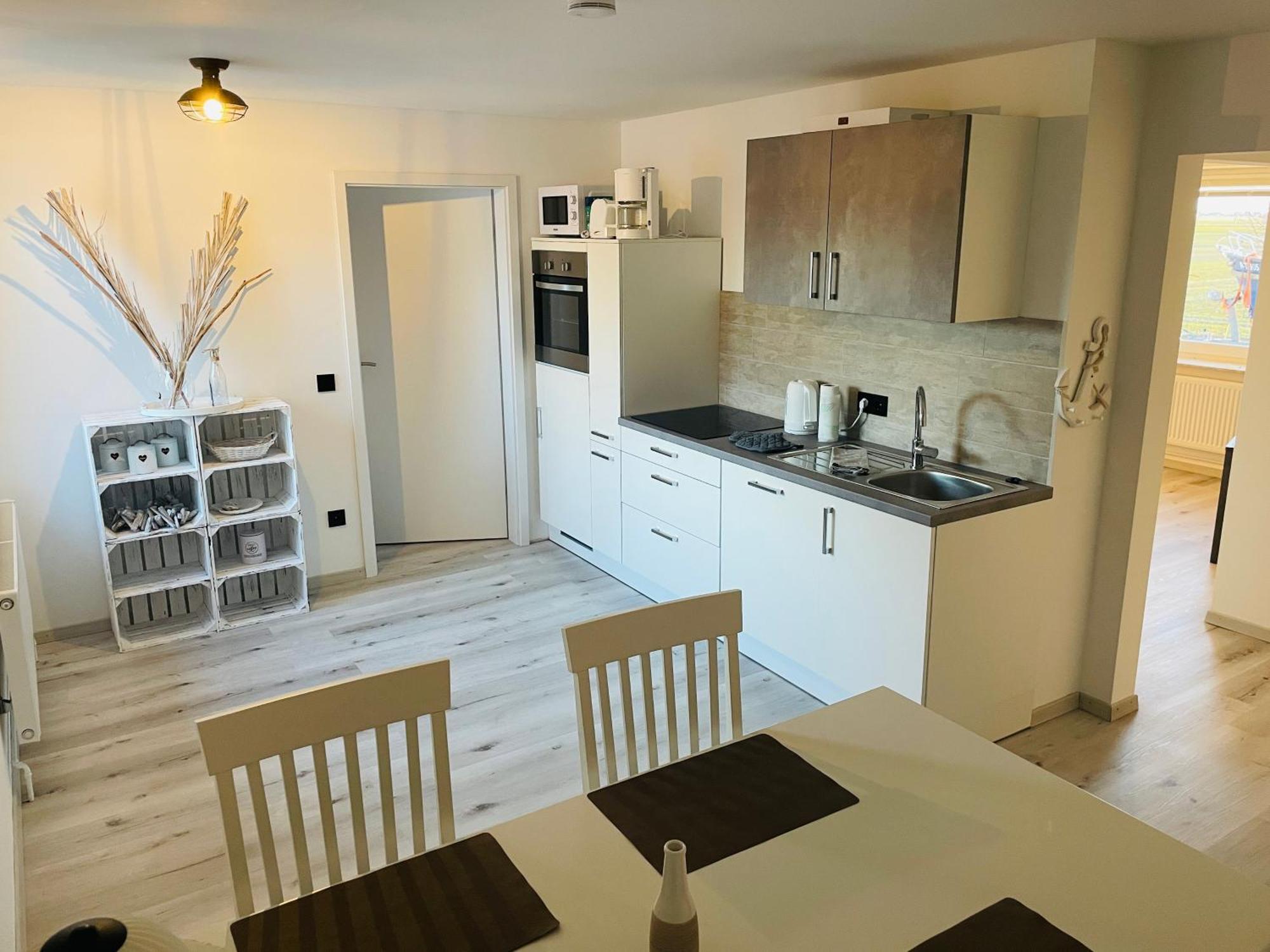 Ferienwohnung Watt'N Deich Nordstrand Esterno foto