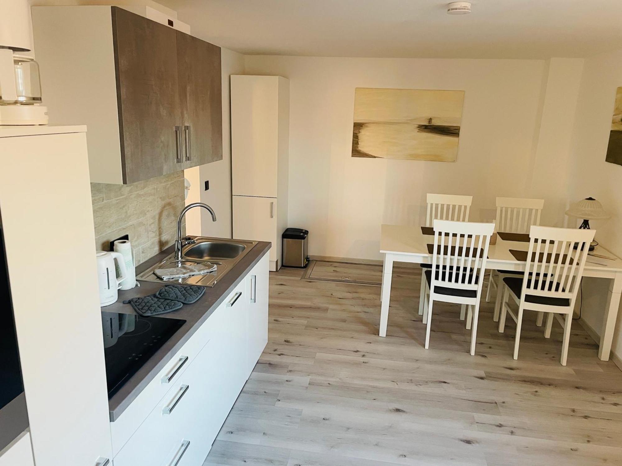 Ferienwohnung Watt'N Deich Nordstrand Esterno foto