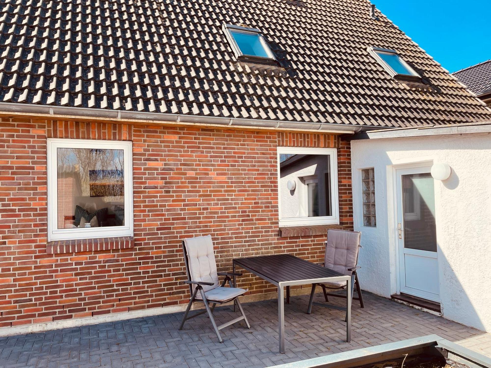 Ferienwohnung Watt'N Deich Nordstrand Esterno foto