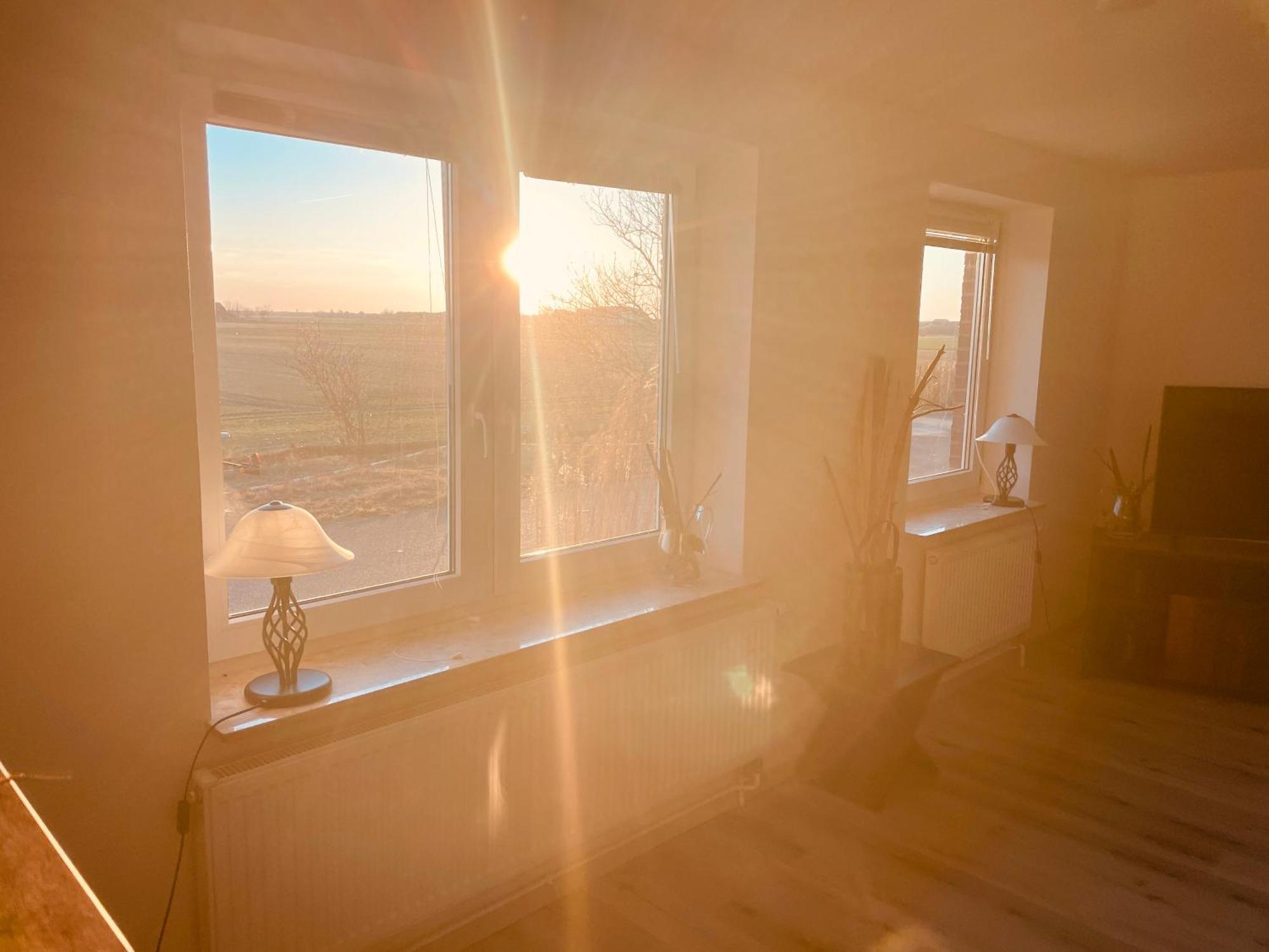 Ferienwohnung Watt'N Deich Nordstrand Esterno foto